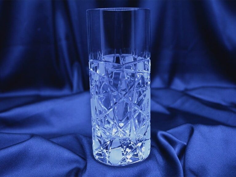 Křišťálové broušené sklenice 380 ml set 6 kusů