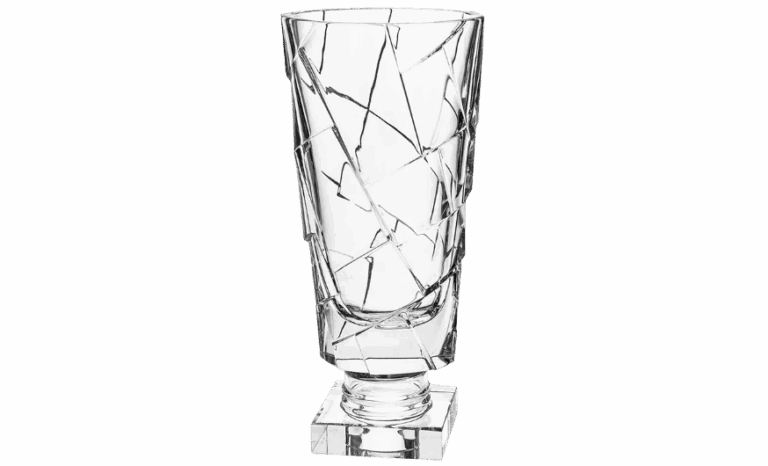 Křišťálová váza Cra ftd vase 38 cm