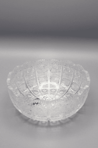 Křišťálová broušená mísa ÚSVIT 18 cm
