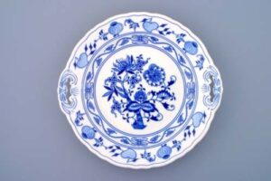 Cibulák – Talíř koláčový 28 cm – originální cibulový porcelán 1. jakost