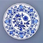 Cibulák – Talíř mělký 21 cm – originál cibulový porcelán 1. jakost