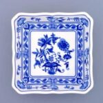Cibulák – Misa šalátová 4-hranná 18 cm – originálny cibuľový porcelán I. akosť