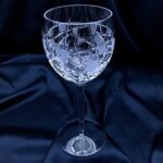 Křišťálové broušené sklenice 370 ml sada 6 kusů