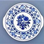 Cibulák – Talíř s ušima 24,6 cm – originální cibulový porcelán 1. jakost
