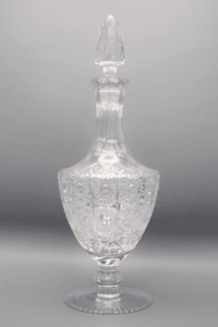 Křišťálová broušená láhev ÚSVIT 850 ml