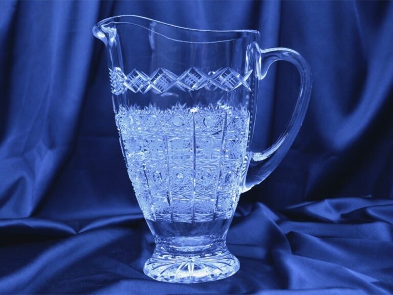 Křišťálový broušený džbán 2000 ml