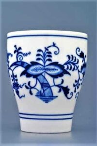 Cibulák – Pohár bez uška 0.25 l – originál cibuľový porcelán 1. akosť