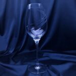 Křišťálové broušené sklenice 350 ml sada 6 kusů