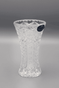 Křišťálová broušená váza ÚSVIT 13 cm
