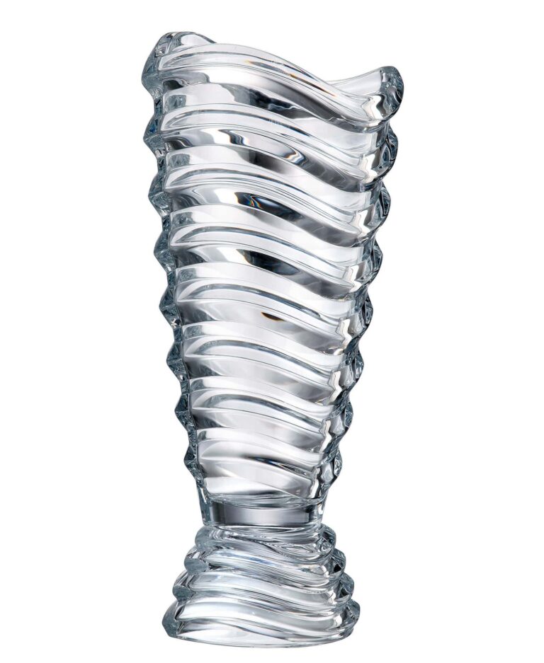 Křišťálová váza Wav ftd vase 41,5 cm