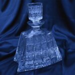 Křišťálová broušená whisky láhev 700 ml