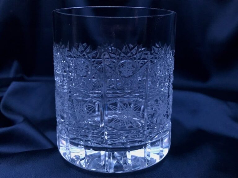 Křišťálové broušené sklenice 300 ml sada 6 kusů