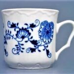 Cibulák – Hrnček 0,27 l – originál cibuľový porcelán I. akosť