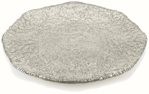 Talíř DIAMAN béžový D37 cm H2 cm