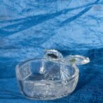 Křišťálová broušená miska jahoda 12 cm