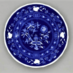 Cibulák – Talíř 30 cm – Originál cibulový porcelán 1. jakost