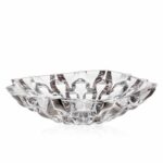 Krištálová miska Samboa platinum 35 cm