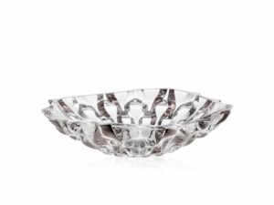 Krištálová miska Samboa platinum 35 cm