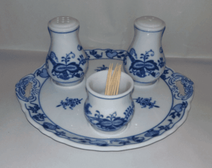 Cibulák – Stolná súprava – originálny cibuľový porcelán 1. akosť