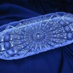 Křišťálová broušená miska 35 cm