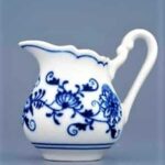 Cibulák – Mlékovka vysoká 0,08 l – originální cibulový porcelán 1. jakost