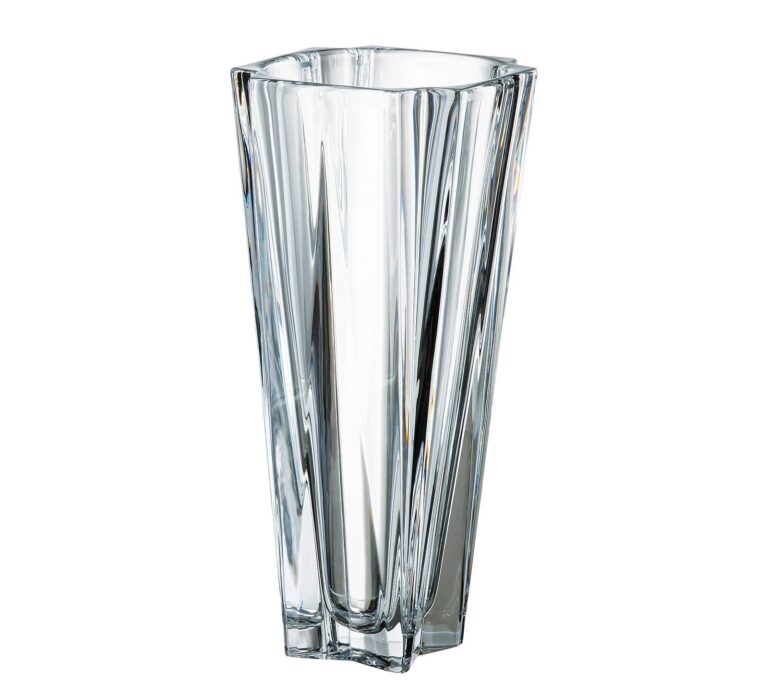 Křišťálová váza Metro vase 30 cm