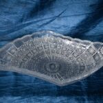 Křišťálová broušená miska 18 cm