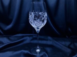Křišťálové broušené sklenice 350 ml set 6 kusů
