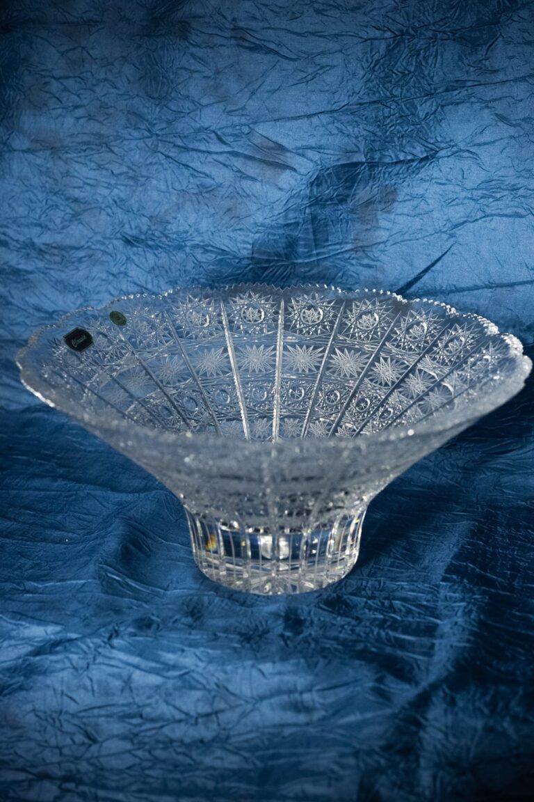 Křišťálová broušená miska 30 cm