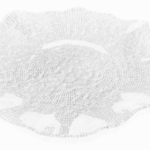 Talíř FOL čirý D37 cm