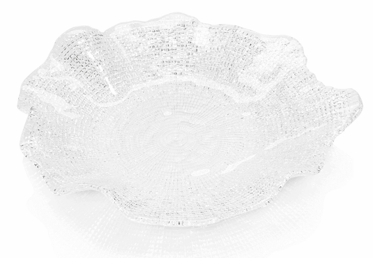 Talíř FOL čirý D28 cm