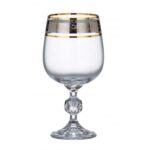 Sklenice Klaud Dekor Glass 230 ml sada 6 kusů
