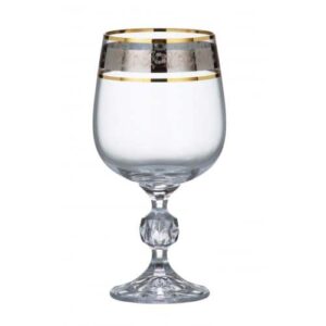 Sklenice Klaud Dekor Glass 230 ml sada 6 kusů