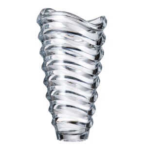 Křišťálová váza Wav vase 34 cm
