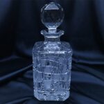 Křišťálová broušená whisky láhev 800 ml