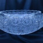 Křišťálová broušená miska 25 cm