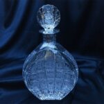 Křišťálová broušená whisky láhev 700 ml