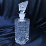 Křišťálová broušená whisky láhev 550 ml