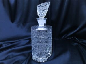 Křišťálová broušená whisky láhev 550 ml