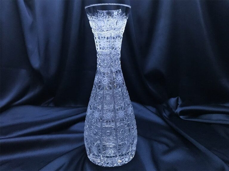 Křišťálová broušená láhev dekanter 800 ml