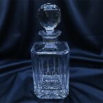 Křišťálová broušená whisky láhev 800 ml