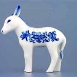 Cibulák – Oslík 10 cm – originál cibuľový porcelán 1. akosť