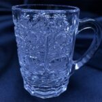 Křišťálové broušené šálky na kávu 75 ml sada 6 kusů