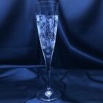 Křišťálové broušené sklenice 200 ml sada 6 kusů