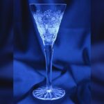 Křišťálové broušené sklenice 60 ml sada 6 kusů