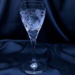 Křišťálové broušené sklenice 60 ml sada 6 kusů