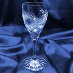 Křišťálové broušené sklenice 60 ml sada 6 kusů