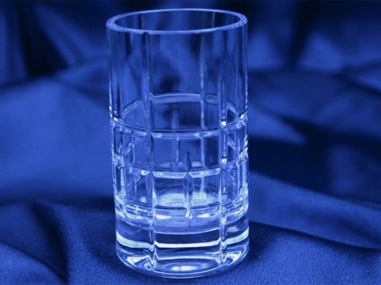 Křišťálové broušené sklenice 100 ml set 6 kusů