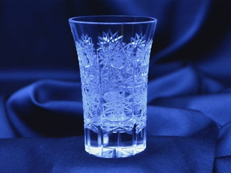 Křišťálové broušené sklenice 50 ml sada 6 kusů