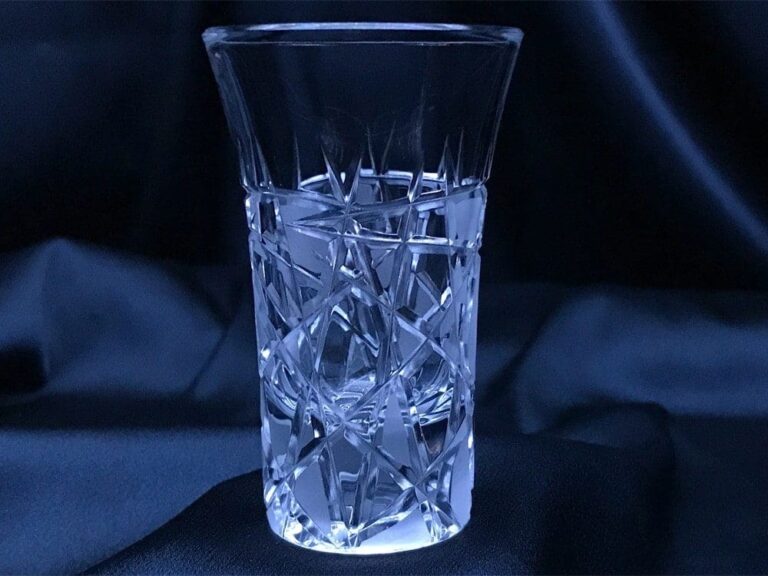 Křišťálové broušené sklenice 50 ml sada 6 kusů